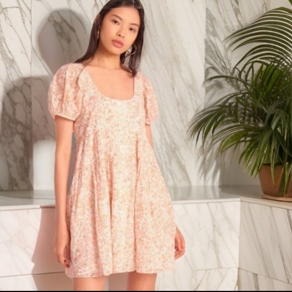 Loveshackfancy Runa Dress Color: Vanilla Foam Size XL - Picture 3 of 8